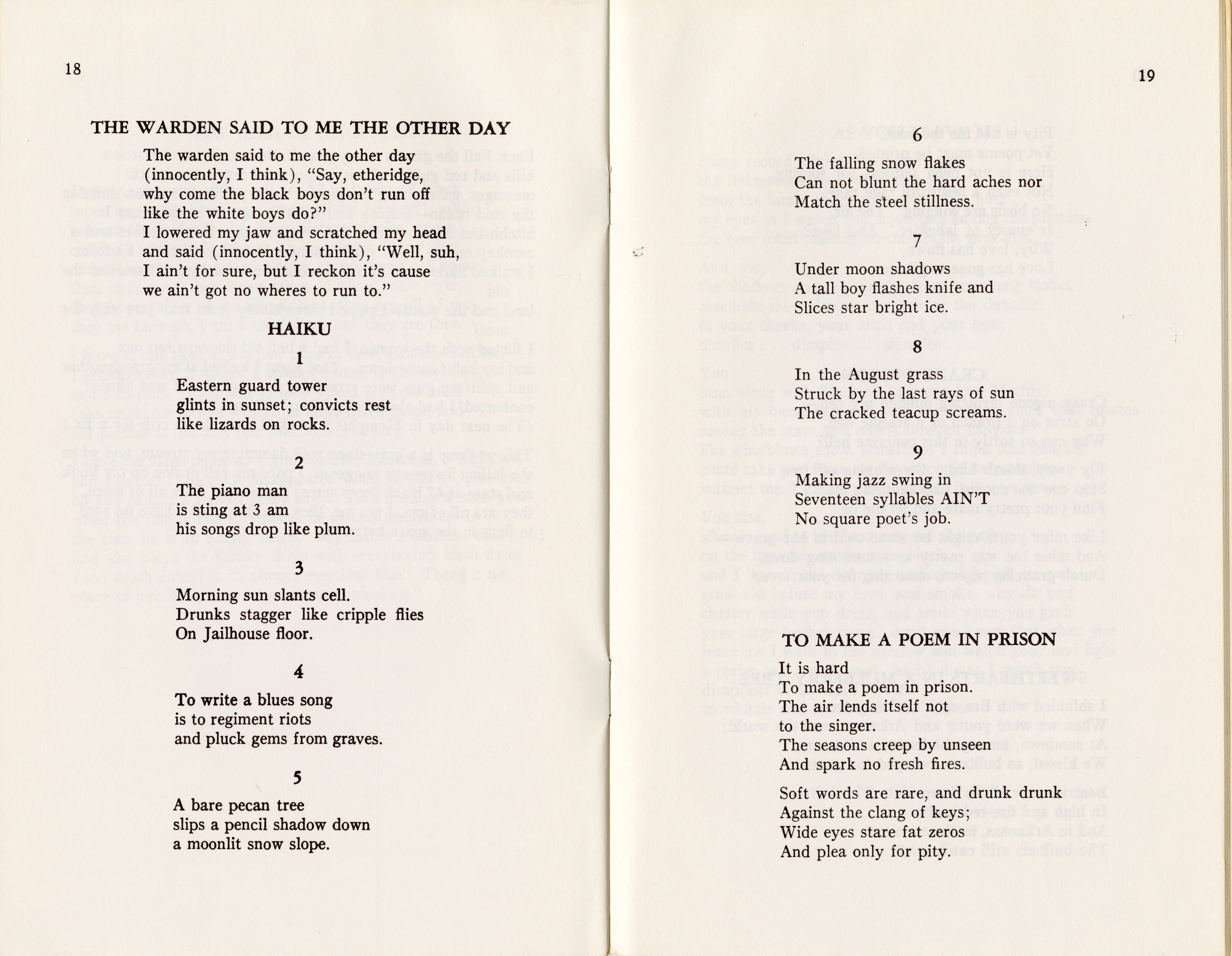 Poems From Prison